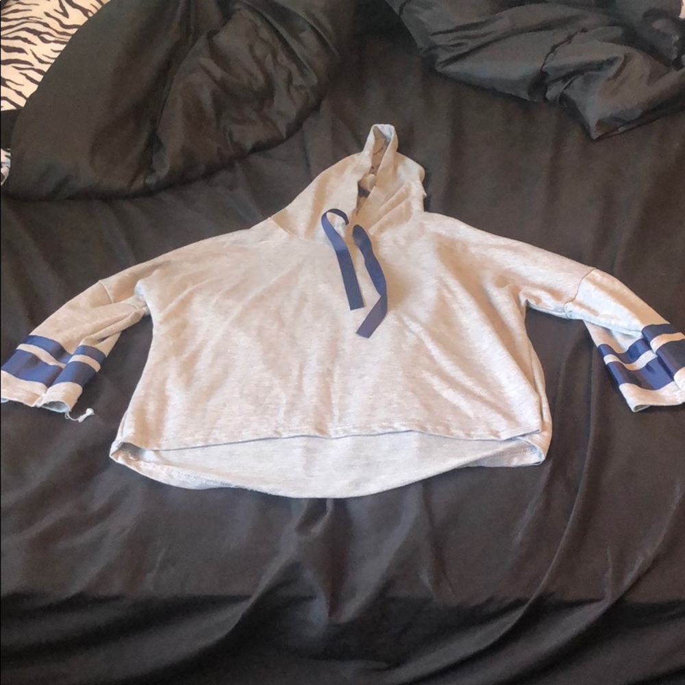 Crop top hoodie